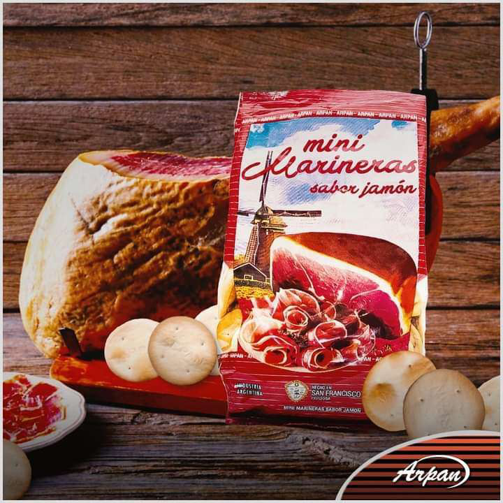 Marineras jamon x 180gr Arpan