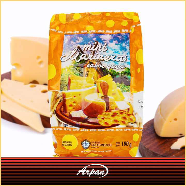 Marineras queso x 180gr Arpan