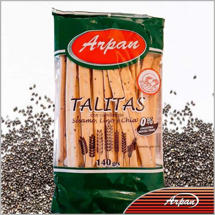 Talitas c/semillas x 140gr Arpan