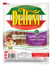 Capellettis 4 quesos x 500gr Bettini