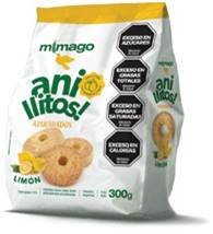 Galletitas anillitos de limón x 300gr Mimago