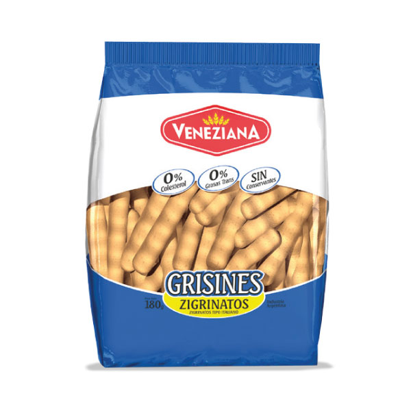 Grisines clásicos x 180gr Veneziana