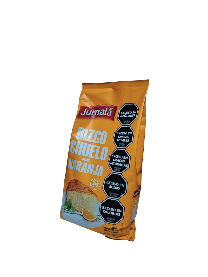 Bizcochuelo naranja x480gr Jumala