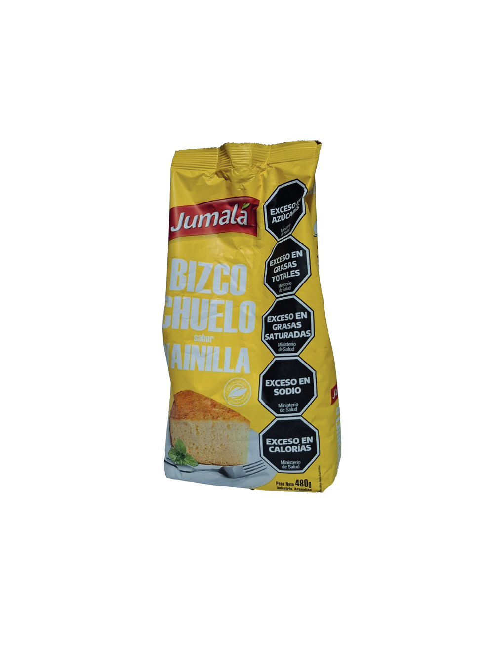 Bizcochuelo vainilla x480gr Jumala