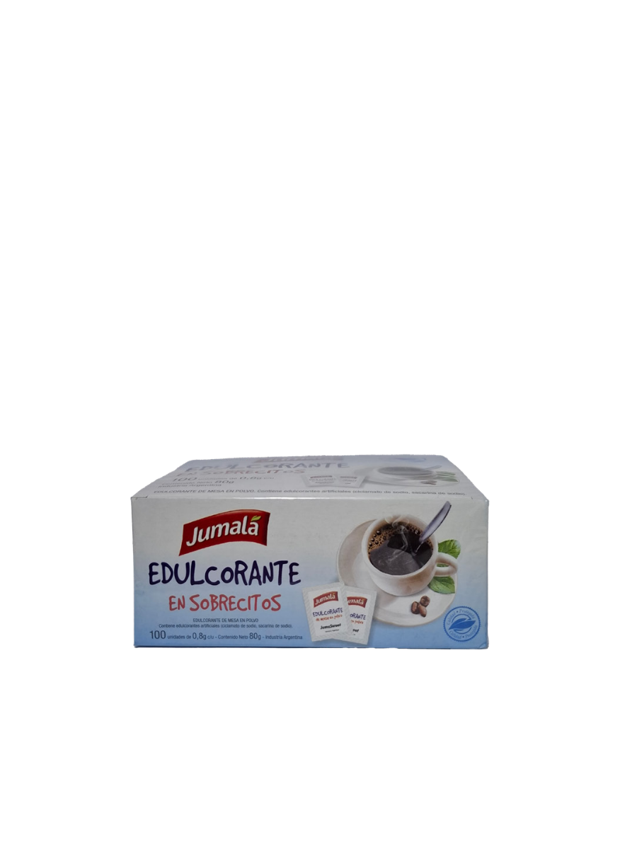 Edulcorante en sobres 100u x 0.8gr jumala