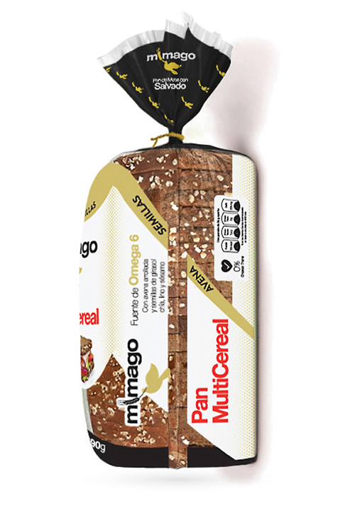 Pan multicereal x 390gr Mimago