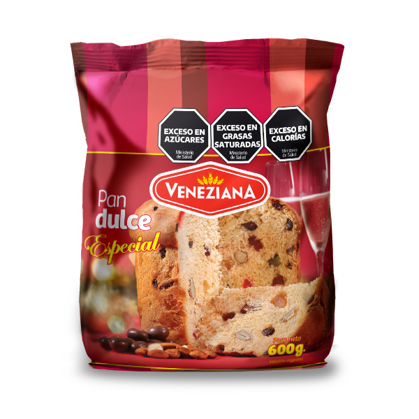 Pan dulce Veneziana Especial x 600gr