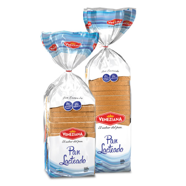 Pan lacteado x 400gr Veneziana