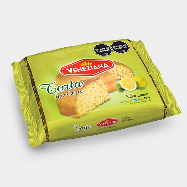 Torta de limón x400gr Veneziana
