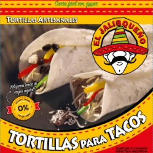 Tortillas El Jalisqueño x 12u