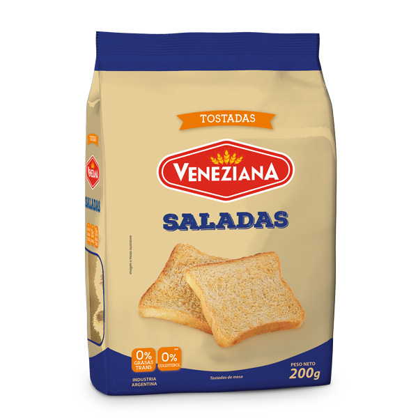 Tostadas saladas Veneziana x 200gr